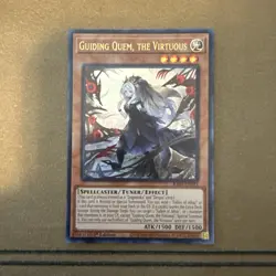 1x Guiding Quem, the Virtuous - RA04-EN043 - Ultra Rare Stampede NM YuGiOh - Image 1