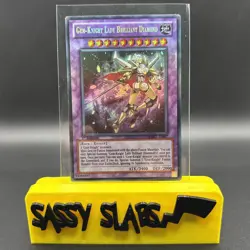 YGO Yugioh Gem-Knight Lady Brilliant Diamond CORE-EN047 Clash of Rebellions 1stE - Image 1