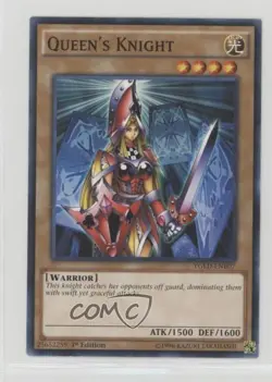Queen's Knight 1st Ed. YuGiOh Yugi's Legendary Decks - Collector's Set 12ka - Image 1