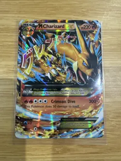 Mega M Charizard EX 13/106 FlashFire Ultra Rare Holo Pokemon Card - Image 1