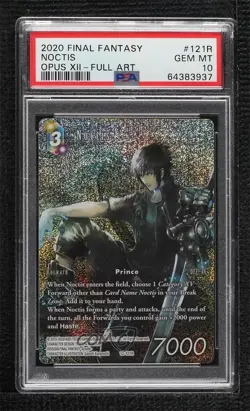 2019 Final Fantasy Trading Card Game: Opus 12 Collection Noctis PSA 10 0m4q - Image 1