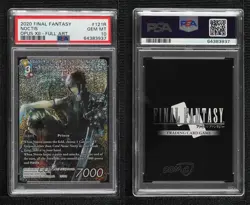2019 Final Fantasy Trading Card Game: Opus 12 Collection Noctis PSA 10 0m4q - Image 3