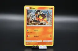 2017 Pokemon Litten #SM08 Holographic Rare Promo Trading Card - Image 1