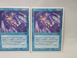 RECALL X3 MAGIC THE GATHERING CHRONICLES VINTAGE Trading Card #340 - Image 4