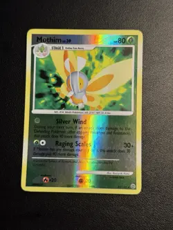 Pokemon TCG Secret Wonders Card | Mothim Lv. 39 Reverse Holo 33/132 Rare nm - Image 1