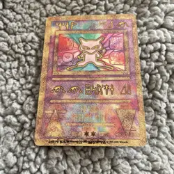Ancient Mew Holo Foil Card- Authentic Near Mint Pokemon Movie Promo - Image 1