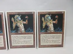 LIVING ARMOR X3 MAGIC THE GATHERING CHRONICLES VINTAGE Trading Card #332 - Image 4