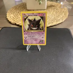 Sabrina's Gengar 29/132 Rare Gym Challenge 1st Edition Pokemon Card - Image 1