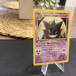 Sabrina's Gengar 29/132 Rare Gym Challenge 1st Edition Pokemon Card - Image 3