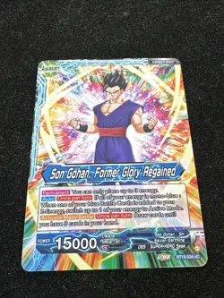 DBSCG BT19-034 UC Son Gohan Former Glory Regained Non Holo NM Dragon Ball Card - Image 1
