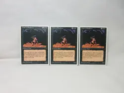 WALL OF SHADOWS X3 MAGIC THE GATHERING CHRONICLES VTG Trading Card #358 - Image 2
