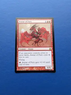MTG Avatar of Fury: Commander #110 - NM-MT - Image 1