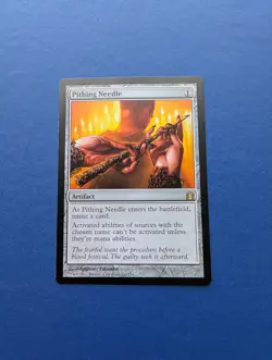 MTG Pithing Needle: Return to Ravnica #231 - NM-MT - Image 1