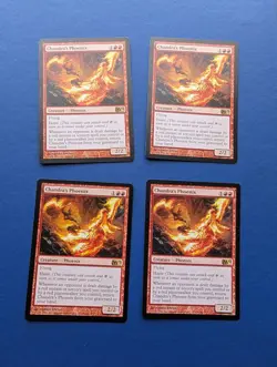 MTG Chandra's Phoenix X4: Core Set 2012 #126 - NM - Image 1