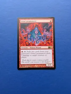 MTG Grim Lavamancer: Core Set 2012 #145 - NM-MT - Image 1