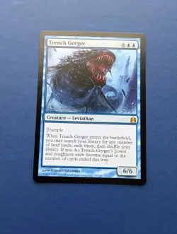 MTG Trench Gorger: Commander #65 - NM-MT - Image 1