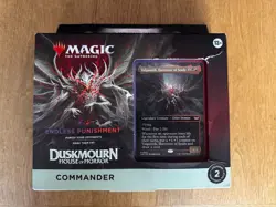 MtG: Duskmourn - Commander Deck - Endless Punishment NEW/SEALED - Image 1