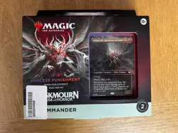 MtG: Duskmourn - Commander Deck - Endless Punishment NEW/SEALED - Image 1