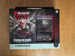 MtG: Duskmourn - Commander Deck - Endless Punishment NEW/SEALED - Image 1