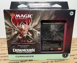 MtG: Duskmourn - Commander Deck - Endless Punishment NEW/SEALED - Image 1