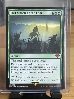 MTG Last March of the Ents - Universes Beyond: The Lord of the Rings (LTR) NM - Image 1
