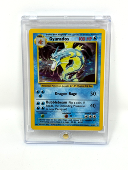 Gyarados Base Set Holo 6/102 Rare 1999 WOTC Pokemon Card TCG Original - Image 1