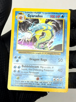 Gyarados Base Set Holo 6/102 Rare 1999 WOTC Pokemon Card TCG Original - Image 5