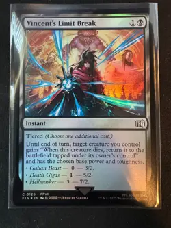 MTG Vincent's Limit Break Final Fantasy (FOIL) - Image 1
