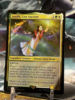MTG | Aerith, Last Ancient (⚡Surge Foil⚡) [FINAL FANTASY] - Image 1