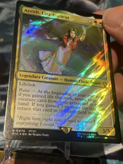 MTG | Aerith, Last Ancient (⚡Surge Foil⚡) [FINAL FANTASY] - Image 2