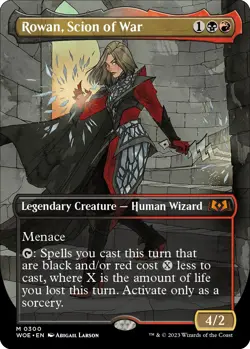 Rowan, Scion of War (Borderless) - 300 / English / Near Mint MTG - Image 1