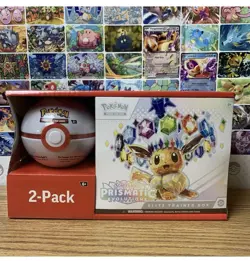 Pokemon TCG Prismatic Evolutions Elite Trainer Box ETB Sam’s Club *IN HAND* - Image 3