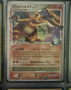 Pokemon TCG Charizard G LV.X DP45 Diamond & Pearl Black Star Promo NM/M - Image 1