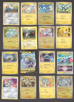 16X Magnemite Magneton Magnezone Pokemon Cards MEGA BUNDLE V VMAX Rare Holo LOT - Image 1