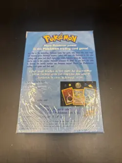 1999 Wizards of the Coast Pokemon Blackout Theme Deck SEALED - Image 5