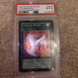 YUGIOH PSA 10 Cyclone Blade POTD-EN043 Ultimate Rare 1st Edition low pop wow - Image 3