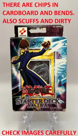 (701060) Yugioh Starter Deck Kaiba 1st Edition English - NON MINT Sealed Deck - Image 2