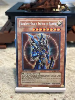 Yugioh Black Luster Soldier - Envoy Of The Beginning MC2-EN004 Secret Rare HP - Image 1