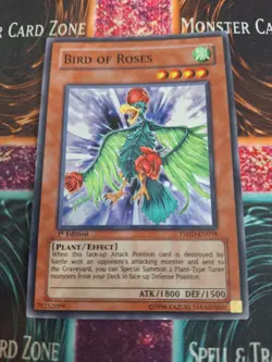 Yugioh Bird of Roses TSHD-EN018 Super Rare 1st Edition NM/LP - Image 1