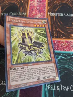 Yugioh Star Seraph Sovereignty WSUP-EN020 Prismatic Secret 1st Edition Near Mint - Image 2