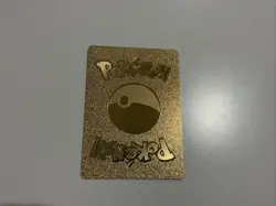 2020 Pokemon Fan Art Pikachu Vmax Gold Foil Fan Card 044/185 - Image 2