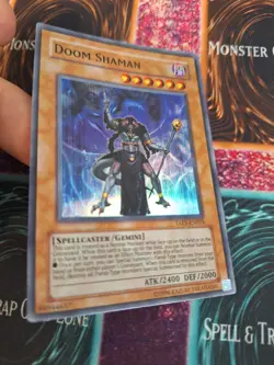 Yugioh Doom Shaman TAEV-EN025 Super Rare Unlimited Near Mint - Image 2