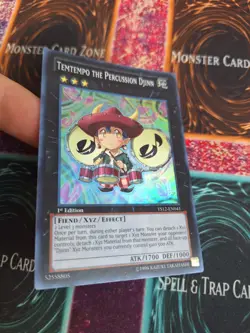 Yugioh Temtempo the Percussion Djinn YS12-EN041 Super Rare 1st Edition Near Mint - Image 2