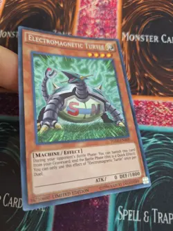 Yugioh Electromagnetic Turtle YGLD-ENA00 Secret Rare Limited Near Mint - Image 2