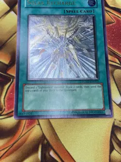 Yugioh Solar Recharge OG Print Ultimate Rare Unlimited LODT-EN052 NM See Pics - Image 3