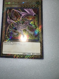 Yugioh Red-Eyes Black Dragon 8th Art Platinum Secret Rare RA04-EN109 1st Edition - Image 4