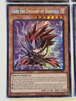 Blue-Eyes White Dragon BLMM-EN001 Secret Rare Yugioh Set x4 Chibi Cards Mint - Image 4