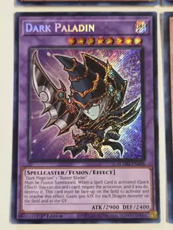 Blue-Eyes White Dragon BLMM-EN001 Secret Rare Yugioh Set x4 Chibi Cards Mint - Image 4