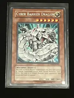 Cyber Barrier Dragon DP04-EN002 YuGiOh Duelist Pack: Zane Truesdale - Image 1