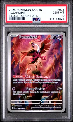 Fezandipiti 073/064 S&V Shrouded Fable Illustration Rare PSA 10 Pokemon Card - Image 1